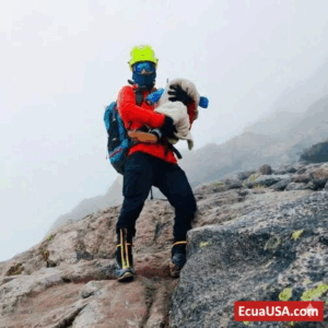 High-Altitude Drama: Firefighters Rescue Infant from Cayambe Snowy Peak