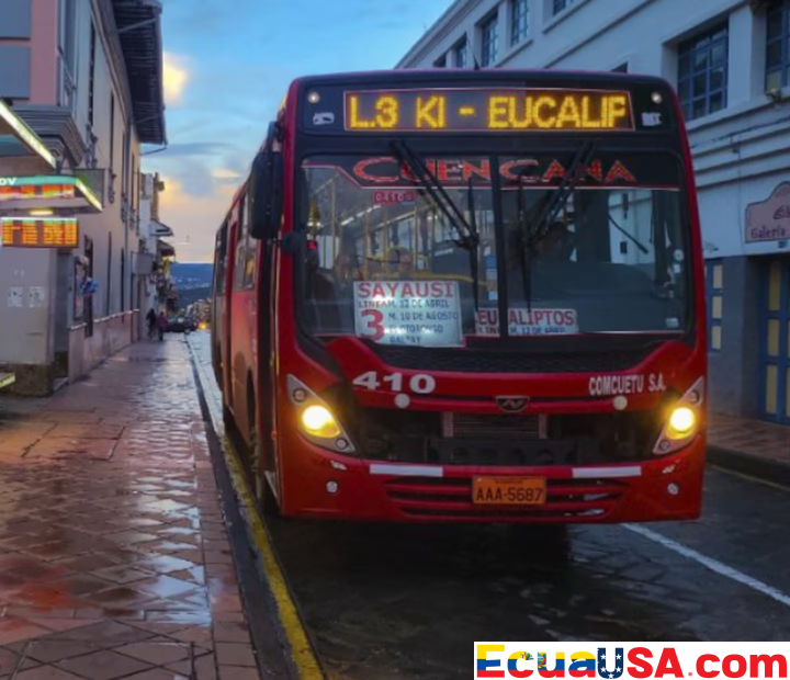 Bus top-ups in Cuenca now require ID registration starting November 20