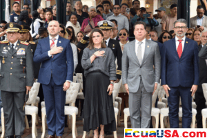 Vicepresidenta María José Pinto asumirá temporalmente la Presidencia de Ecuador durante licencia de Noboa