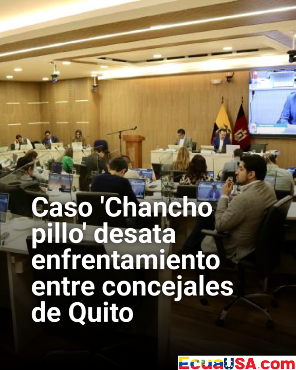 Caso ‘Chancho Pillo’ Desata Confrontación Entre Concejales de Quito