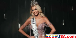 “El Regreso de una Reina: Miss Universo 2024 Victoria Kjaer Llega Nuevamente a Ecuador”
