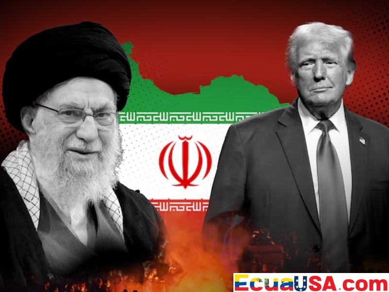 Tensiones en Irán: Trump Amenaza con “Acciones Muy Fuertes” si Teherán Ejecuatara Manifestantes