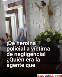 ¡De heroína policial a víctima de negligencia! ¿Quién era la agente que agonizó y murió en el hospital de la Policía en Quito?