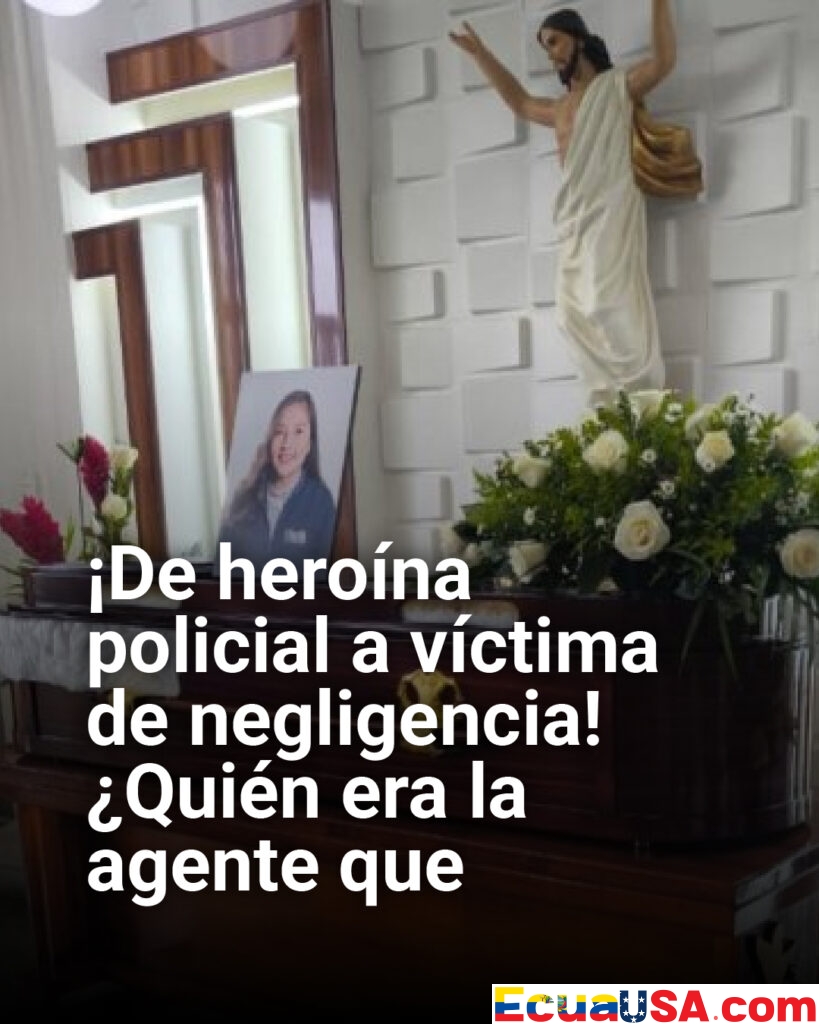 ¡De heroína policial a víctima de negligencia! ¿Quién era la agente que agonizó y murió en el hospital de la Policía en Quito?