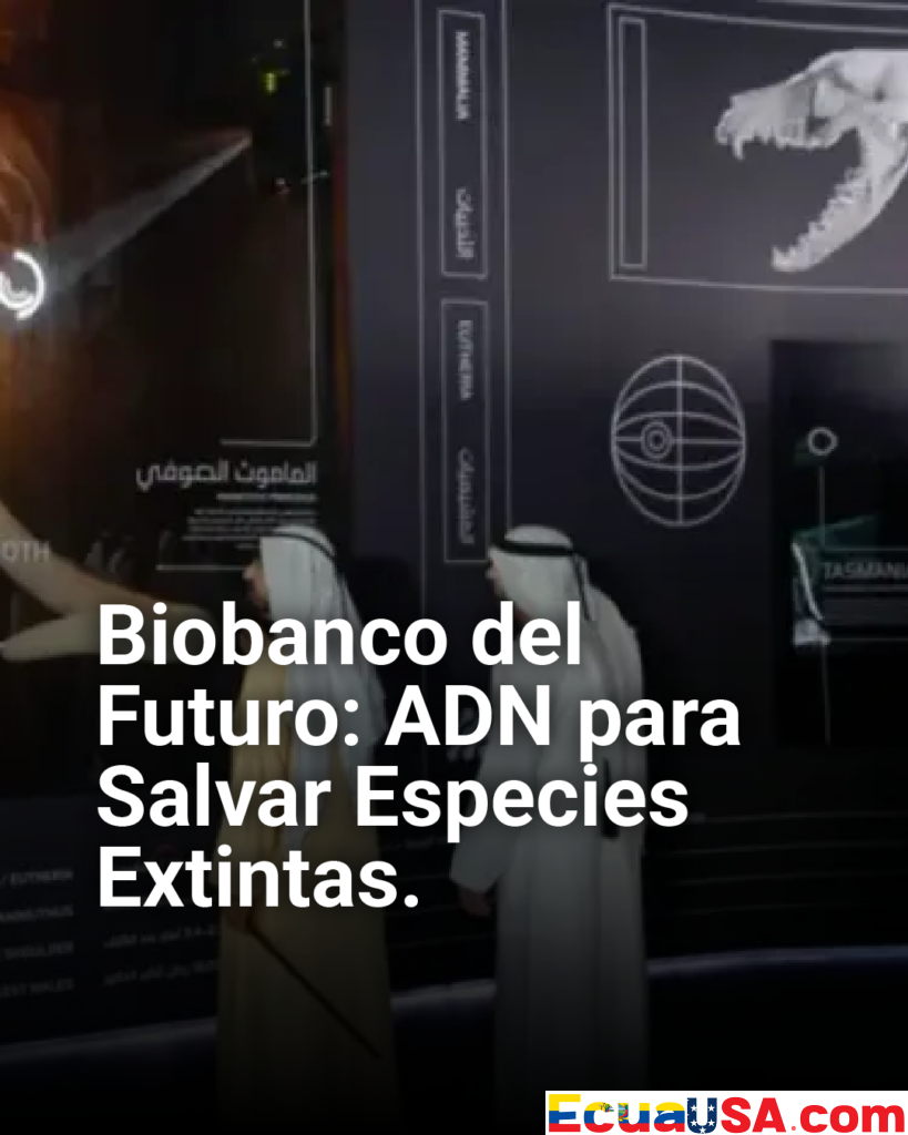 ¡Biobanco del Futuro! Colossal Biosciences Guarda ADN de Especies en Peligro para Resucitar la Vida Extinta