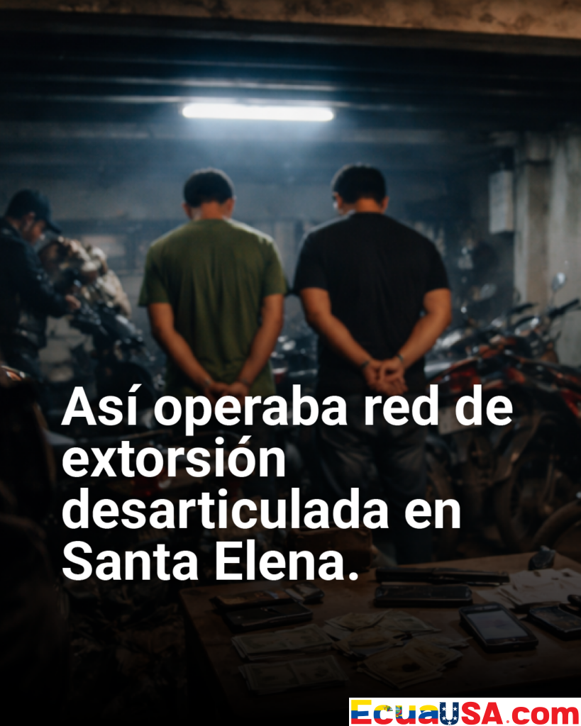 ¡Desmantelada la Mafia de Extorsiones en Santa Elena! Así Operaba la Red Capturada en Mega Operativo Cero Impunidad