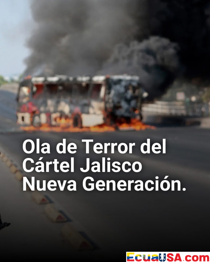 Ola de Terror del Cártel Jalisco Nueva Generación: Violencia Coordinada en 20 Estados de México