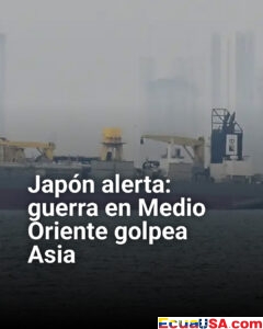 ¡Tsunami económico desde Irán! Japón alerta: "Guerra ya golpea Asia" con minuto a minuto del caos en Medio Oriente