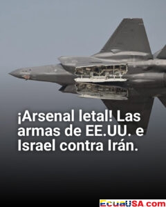 ¡Arsenal letal desatado! Estas son las armas con las que EE.UU. e Israel pulverizaron objetivos iraníes en ataque masivo