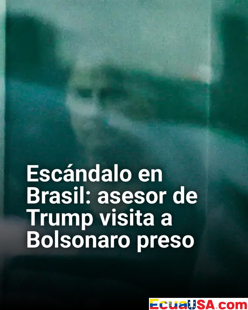 ¡Escándalo político en Brasil! Corte de Moraes autoriza visita de asesor de Trump a Bolsonaro preso: ¿Conspiración gringa en marcha?