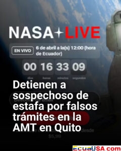 Artemis II: el mundo vuelve a mirar a la Luna y Ecuador podrá seguirlo en vivo