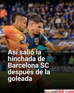 Barcelona SC sufre dura goleada en La Bombonera y su hinchada reacciona con frustración y preocupación