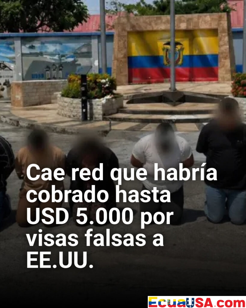 Golpe a red de estafas migratorias: desarticulan estructura que cobraba hasta USD 5.000 por visas falsas a EE.UU.