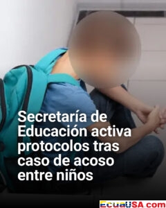 Preocupación en Quito: activan protocolos de protección tras caso de acoso entre estudiantes en unidad educativa municipal