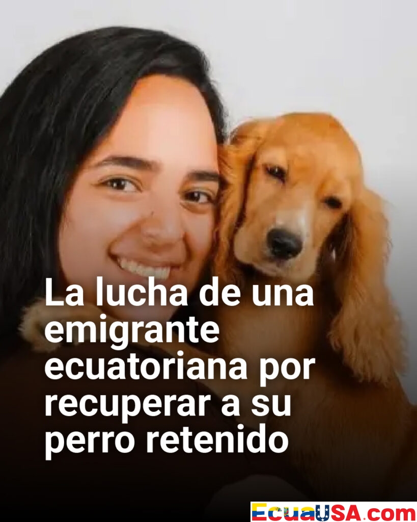 Desesperada por recuperar a su mascota: ecuatoriana denuncia que no le quieren devolver a su perro en Daule