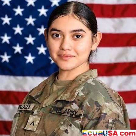 Isabella Gonzales, 19 años, se graduó del bachillerato con una estola del Ejército puesta, y la mató un misil iraní en Jordania