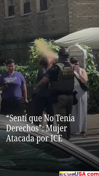 “Sentí que no tenía derechos”: una americana de 72 años que grababa una operación del ICE en Manhattan fue rociada con gas pimienta — y lleva su caso a los tribunales