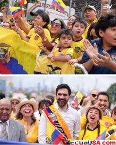 217 años del Primer Grito de Independencia y Nueva York lo celebró con 70.000 personas en el desfile, el XII Festival en Flushing Meadows y un mes de actos que la comunidad no olvidará