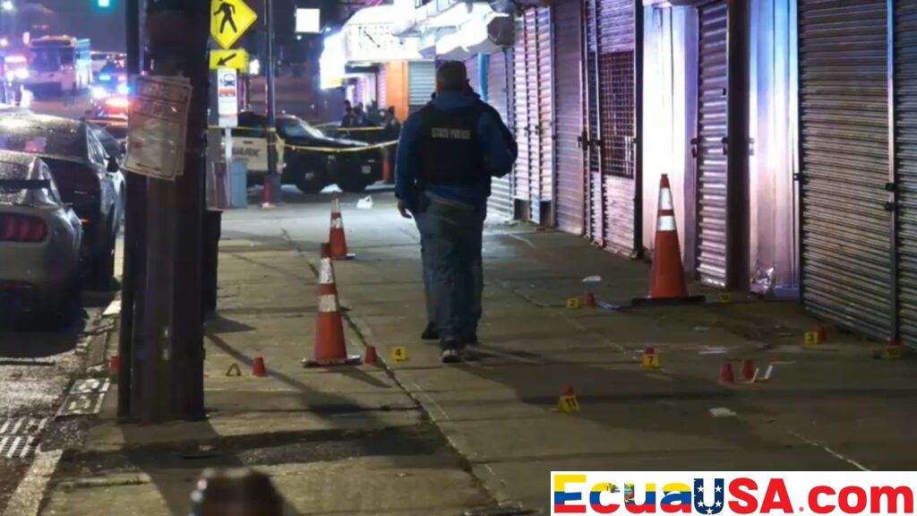 Un joven de 18 años murió baleado el lunes por la noche en Broad Street, en pleno centro de Newark — el mismo corredor que es corazón de la comunidad latina del norte de New Jersey