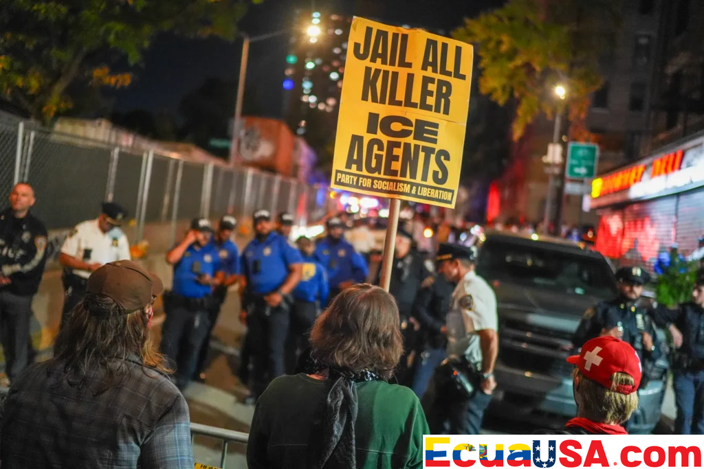 Disfrazado de trabajador de la construcción, con rifle AR-15 y sin identificación visible: el agente del ICE en el tiroteo de Manhattan del 8 de octubre tiene historial documentado de arrestos ilegales y un juez llamó “fraudulento” un mandato que firmó