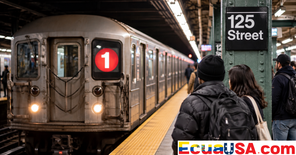 Del 24 de octubre al 18 de diciembre, los trenes 1 hacia downtown no pararán en 125 St — lo que necesitas saber si vives en Harlem, Washington Heights o cerca de Columbia